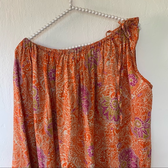 Zara Floral Printed Asymmetric One Shoulder Dress - Picture 10 of 12